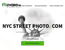 Tablet Screenshot of nycstreetphoto.com